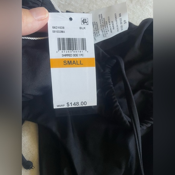 Black One-Piece Swimsuit Size small NWT Summerful brand - Picture 6 of 8